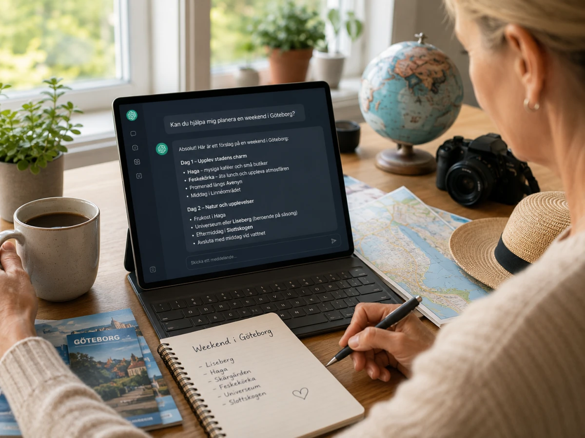AI hjälper till med planering i vardagen.