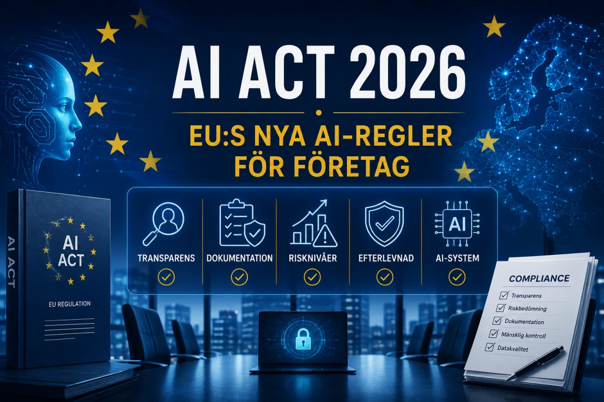 AI Act 2026 – Vad innebär EU:s nya AI-regler för företag?