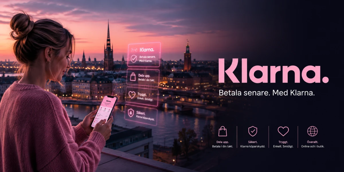 Klarna använder AI inom kundservice och digitala betalningar.