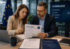 Företagsledare granskar EU:s AI Act och AI-regler för efterlevnad, transparens och AI-compliance.
