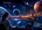 Forskare använder AI och holografiska rymddata för att analysera Mars, satelliter och framtida rymduppdrag.