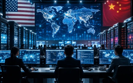 USA och Kina tävlar om ledarskapet inom artificiell intelligens