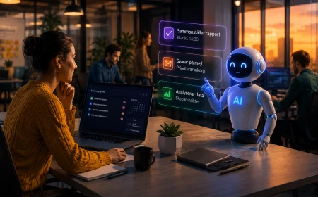AI-agenter förändrar arbetslivet – från assistenter till kollegor