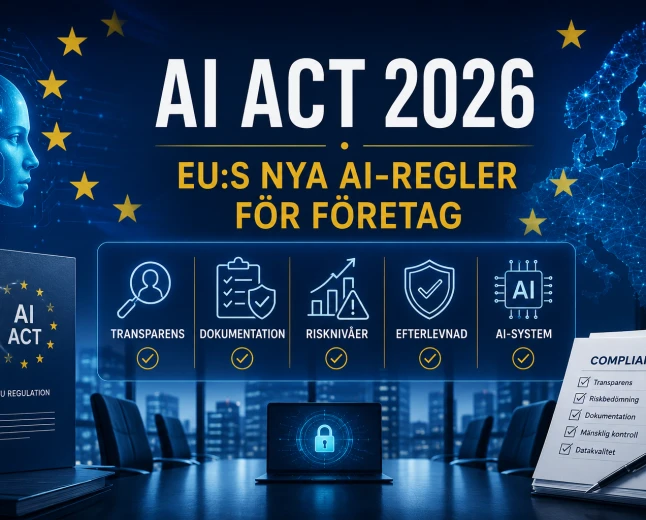 AI Act 2026 – Vad innebär EU:s nya AI-regler för företag?