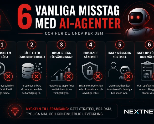 De vanligaste misstagen när företag inför AI-agenter