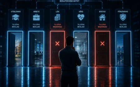 AI-system som fungerar som en digital grindvakt.
